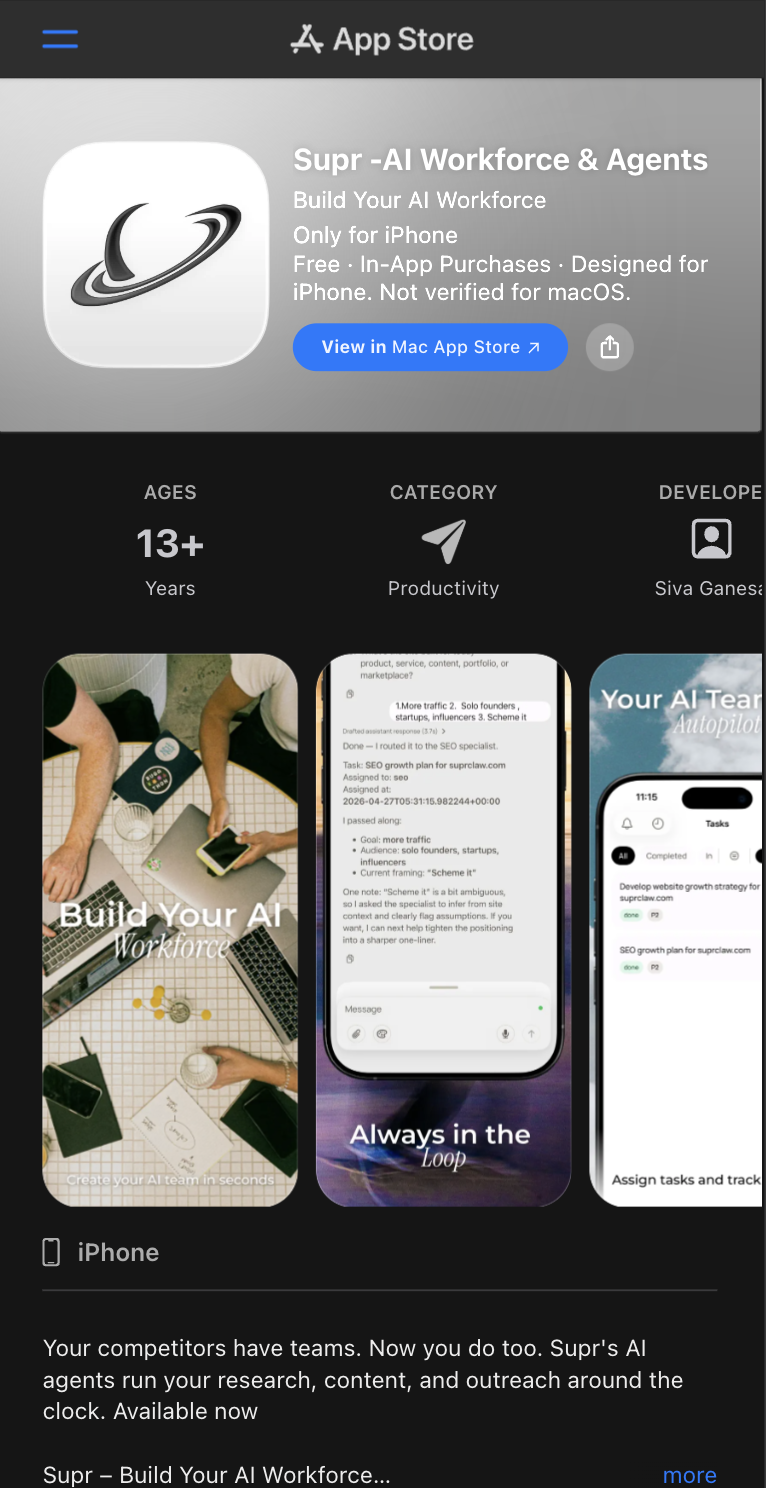 Step 1 - Install from the App Store or Google Play